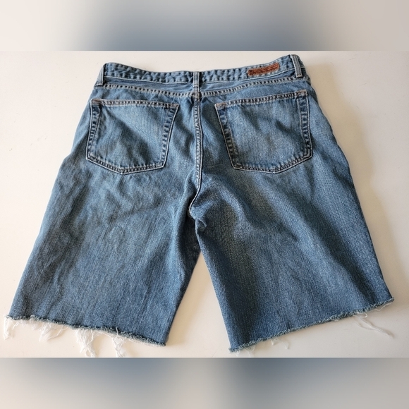 Ralph Lauren Polo Jeans Saturday Jeans DIY Cut-Out Shorts Size 14 - Picture 2 of 11